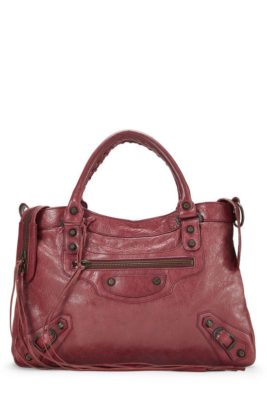 Pink Agneau Classic Town Bag, , large image number 2