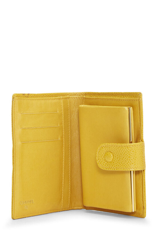 Yellow Caviar Timeless 'CC' Compact Wallet, , large image number 3