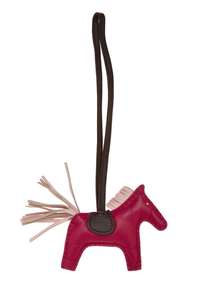 Multicolor Lambskin Rodeo Bag Charm PM, , large