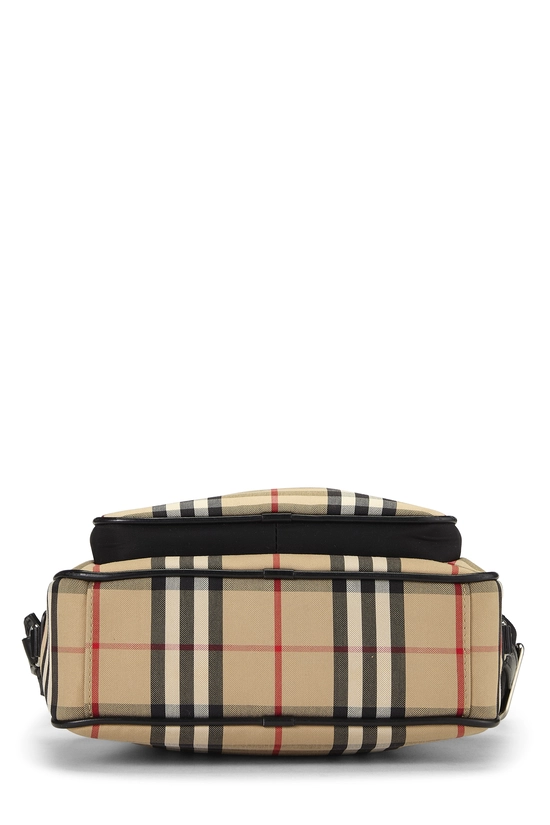 Black Vintage Check Camera Bag Small, , large image number 4