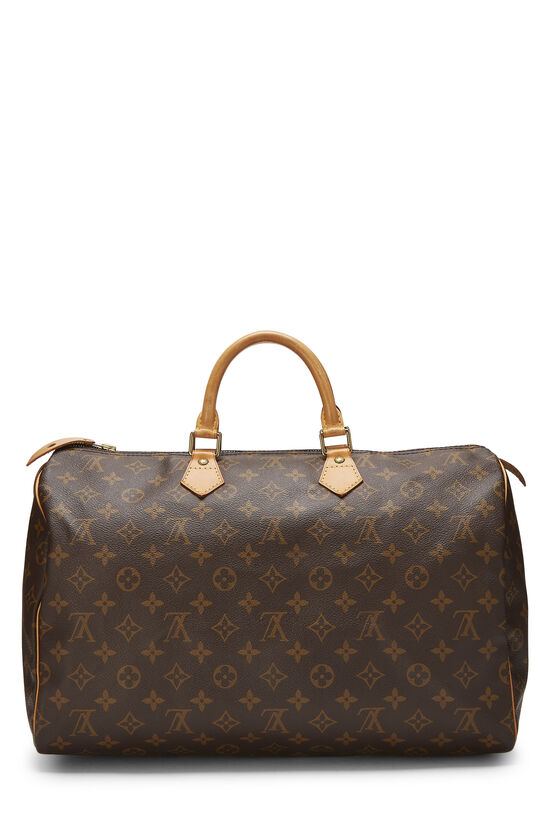 Monogram Canvas Speedy 40, , large image number 1