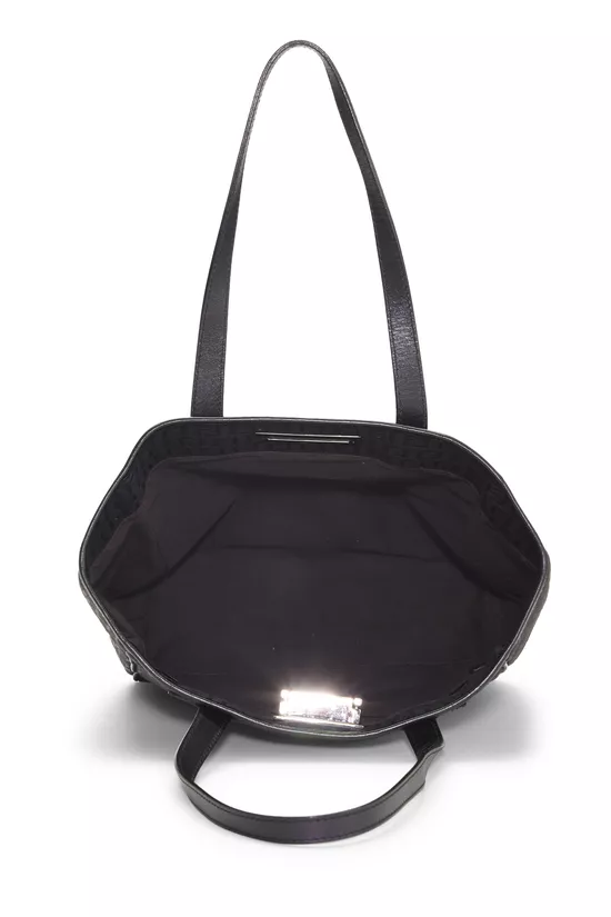 Black Zucchino Canvas Tote Small, , large image number 5