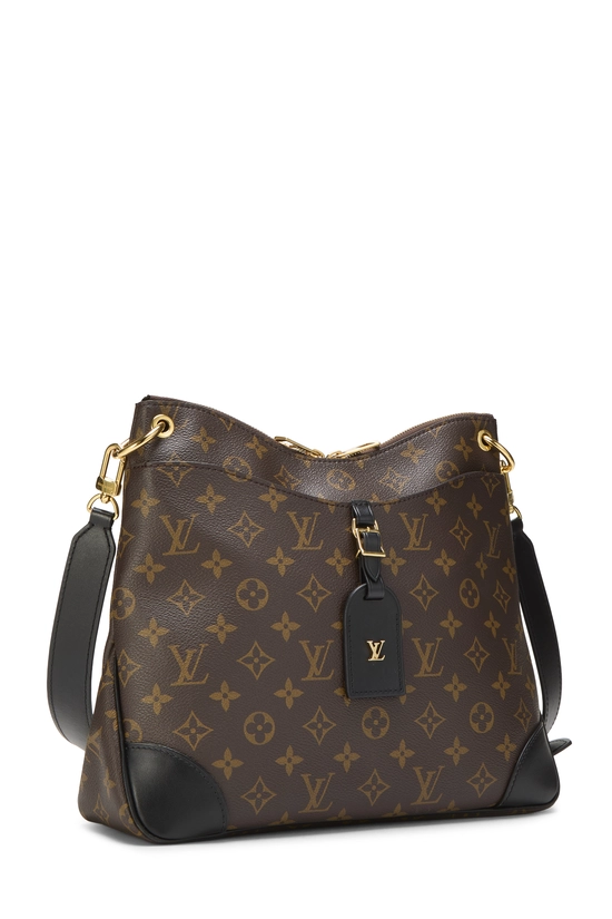 Black Monogram Canvas Odeon MM NM, , large image number 1