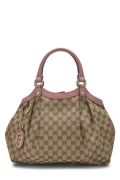 Pink Original GG Canvas Sukey Tote