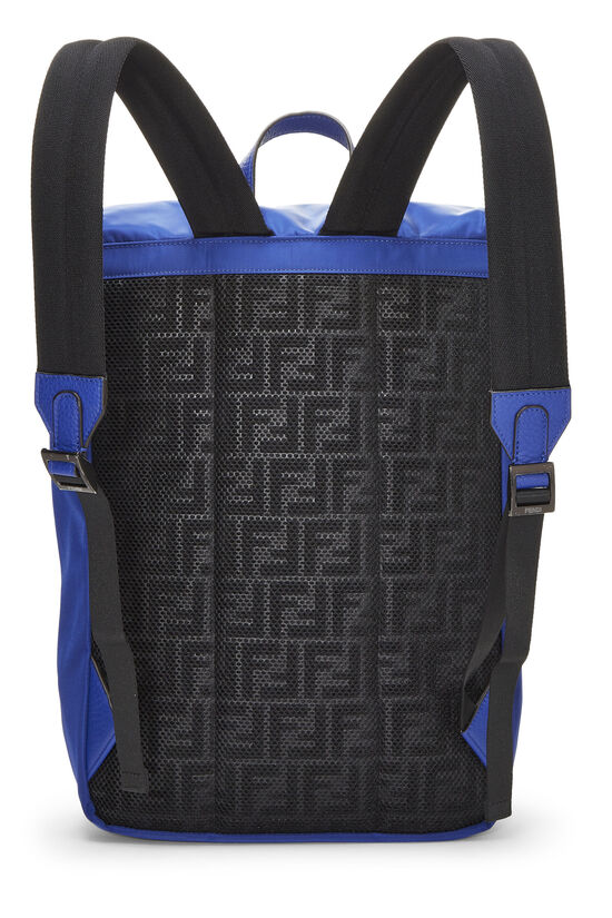 Blue Nylon Fendiness Backpack, , large image number 3