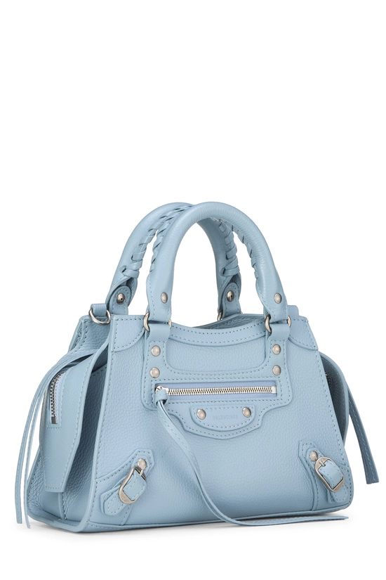 Blue Calfskin Neo Classic City Mini, , large image number 1