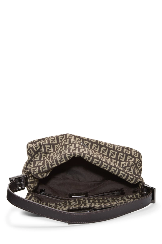 Brown Zucchino Canvas Shoulder Bag, , large image number 5