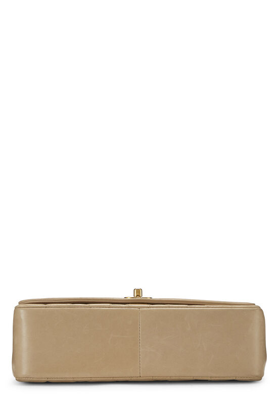 Beige Quilted Lambskin Diana Flap Medium, , large image number 4