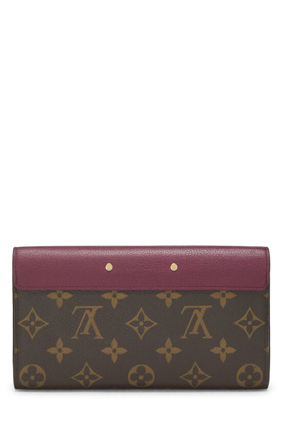 Purple Monogram Canvas Pallas Wallet , , large image number 2