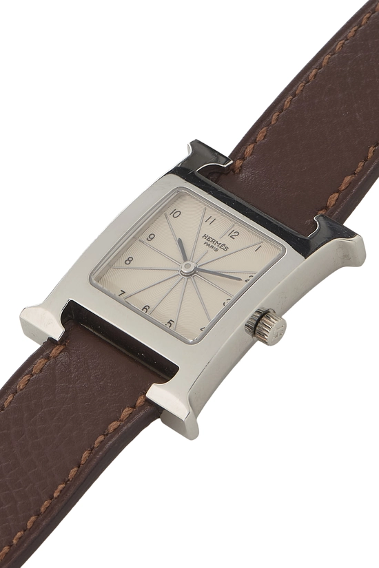 Brown Heure H Watch Small, , large image number 1
