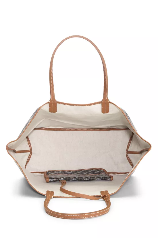 Brown Goyardine Canvas Saint-Louis PM, , large image number 5