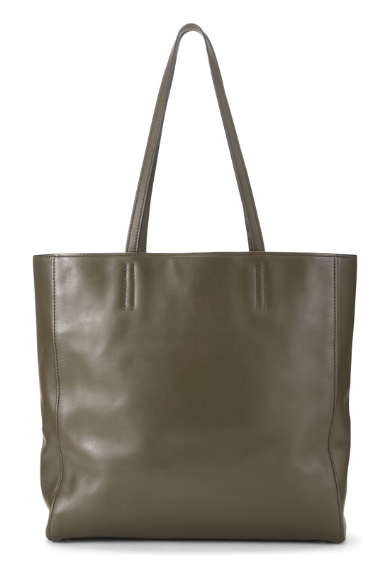 Green Calfskin Tote, , large image number 3