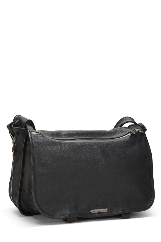 Black Leather Gunslinger Messenger, , large image number 1