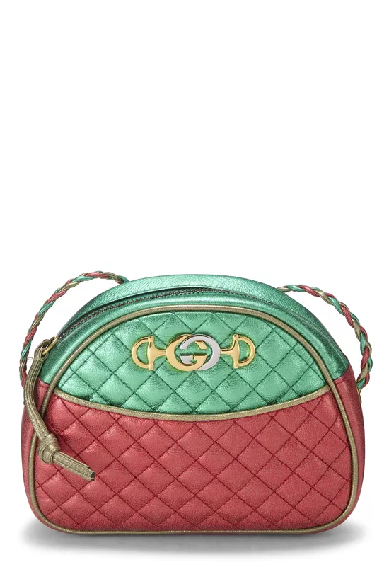 Multicolored Quilted Leather Crossbody Mini, , large image number 0
