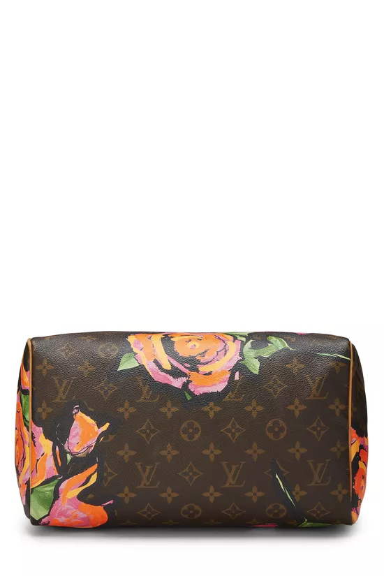Stephen Sprouse x Louis Vuitton Monogram Roses Speedy 30, , large image number 4