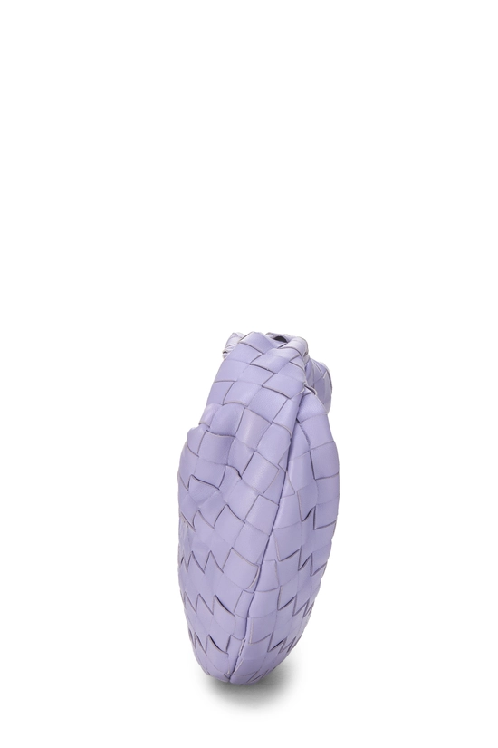 Purple Intrecciato Leather Jodie Mini, , large image number 2