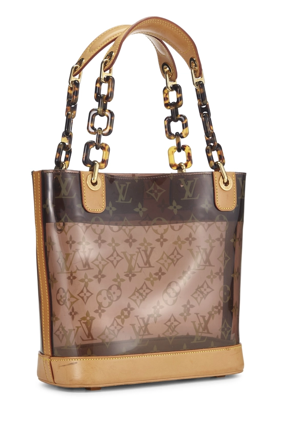 Brown Monogram Ambre Vinyl Cabas PM, , large image number 1