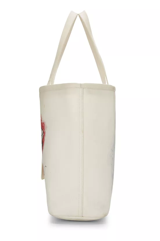 White Canvas Mobile Art Tote, , large image number 2