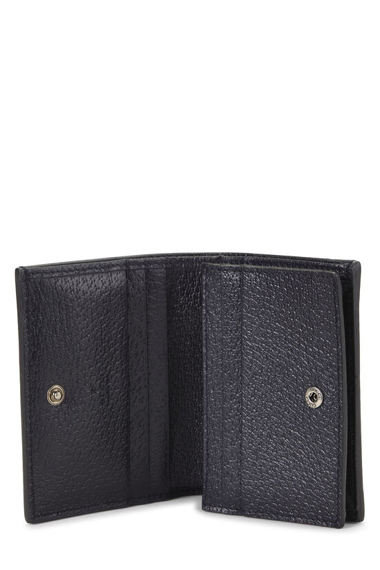 Navy GG Supreme Ophidia French Wallet, , large image number 3