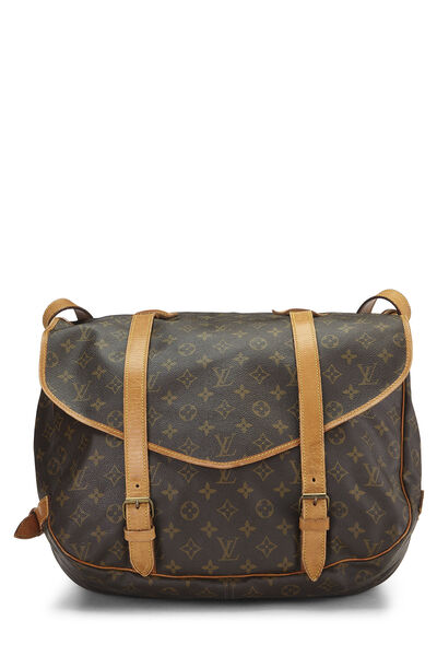 Monogram Canvas Saumur 43