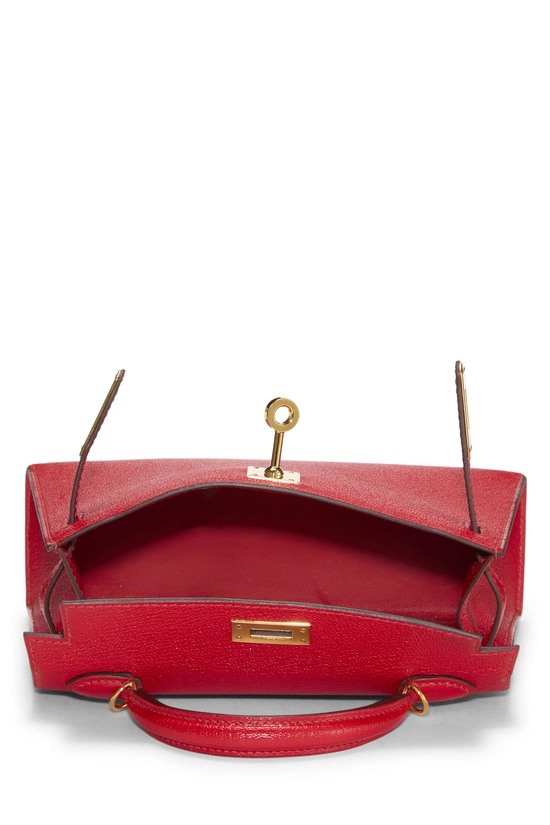 Rouge Coeur Chevre Kelly Sellier 20 NM, , large image number 5