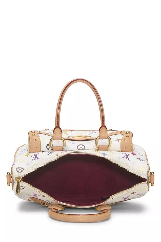 Takashi Murakami x Louis Vuitton White Monogram Multicolore Rita, , large image number 5