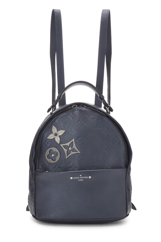 Bleu Infini Monogram Empreinte Pins Sorbonne Backpack, , large image number 0