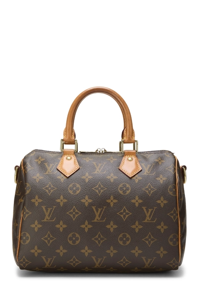 Louis Vuitton Monogram Canvas Speedy Bandouliere 25