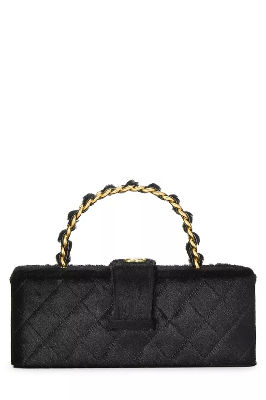 Black Pony Hair Vanity, , large image number 0