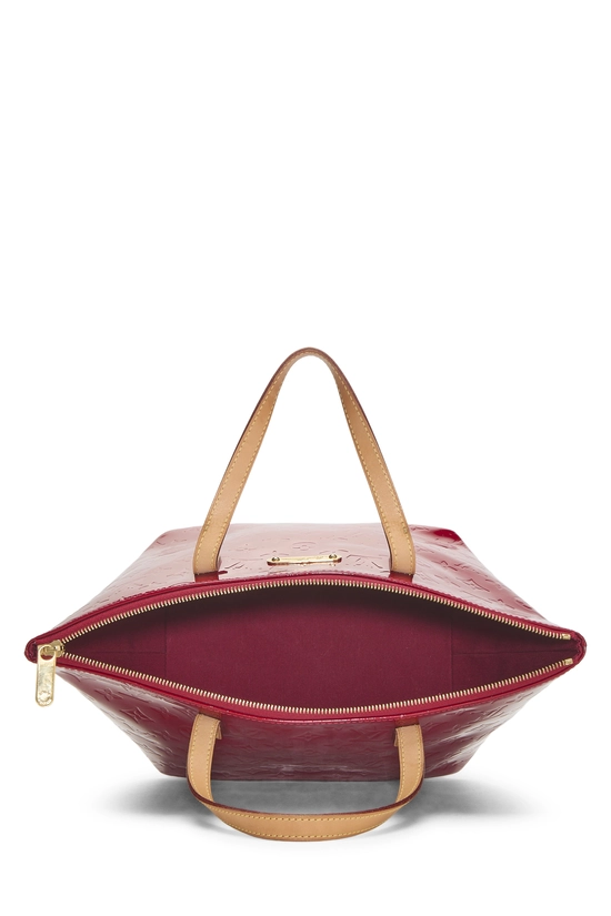 Cerise Monogram Vernis Bellevue PM, , large image number 5