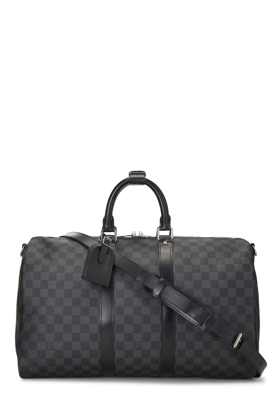 Damier Graphite Keepall Bandouliere 45, , large image number 0