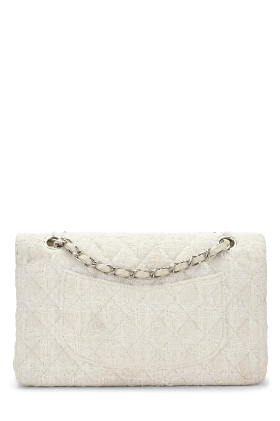 White Tweed Double Flap Medium, , large image number 3