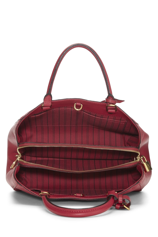 Red Monogram Empreinte Montaigne MM, , large image number 5