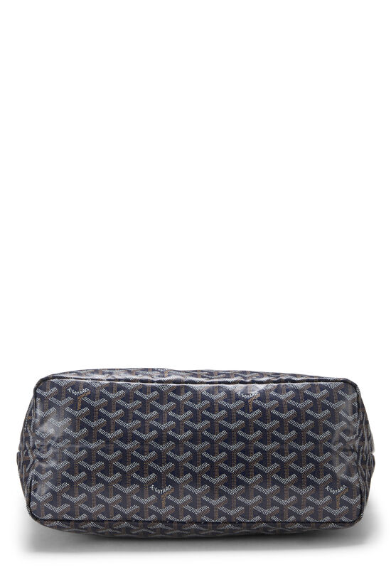 Navy Goyardine Canvas Saint-Louis PM, , large image number 4