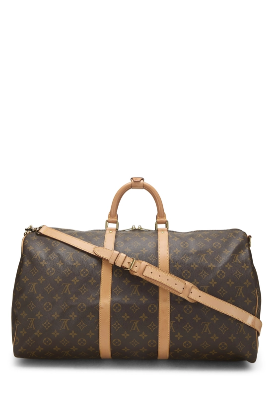 Monogram Canvas Keepall Bandouliere Bag 55, , large image number 2
