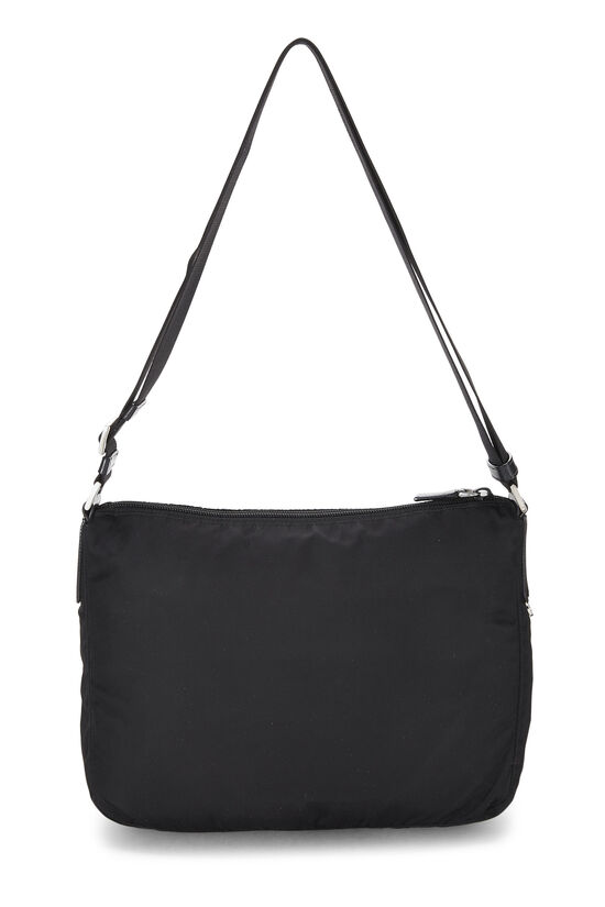 Prada Hobo Black Nylon Shoulder Bag