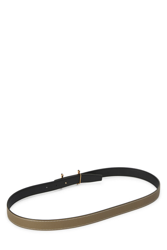 Etoupe Epsom Heritage Equestrian Belt 24mm 90, , large image number 2