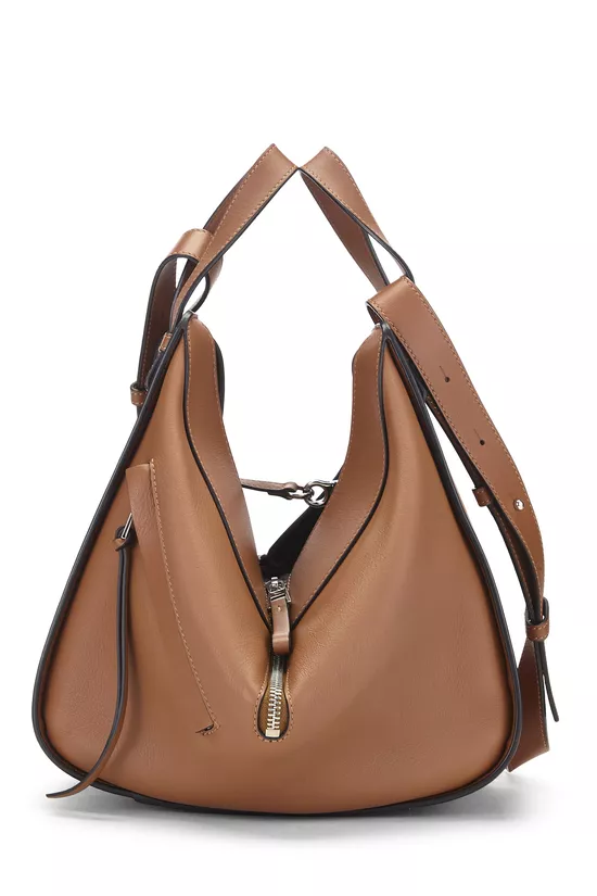 Brown Calfskin Hammock Bag Small, , large image number 2