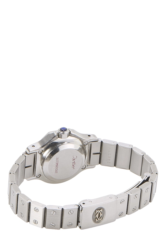 Black Stainless Steel Santos Octagon 0906, , large image number 2