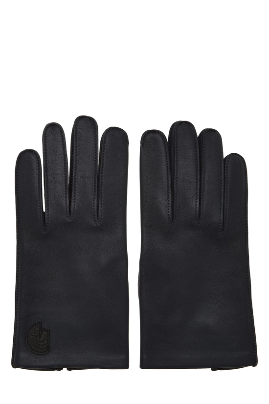 Navy Lambskin Gloves, , large image number 0