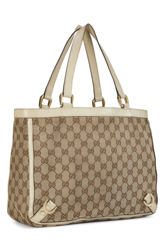 Original GG Canvas Abbey Tote, , large image number 1