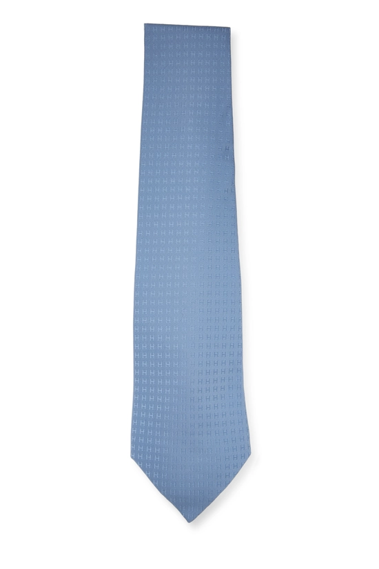 Blue Silk Tie, , large image number 0