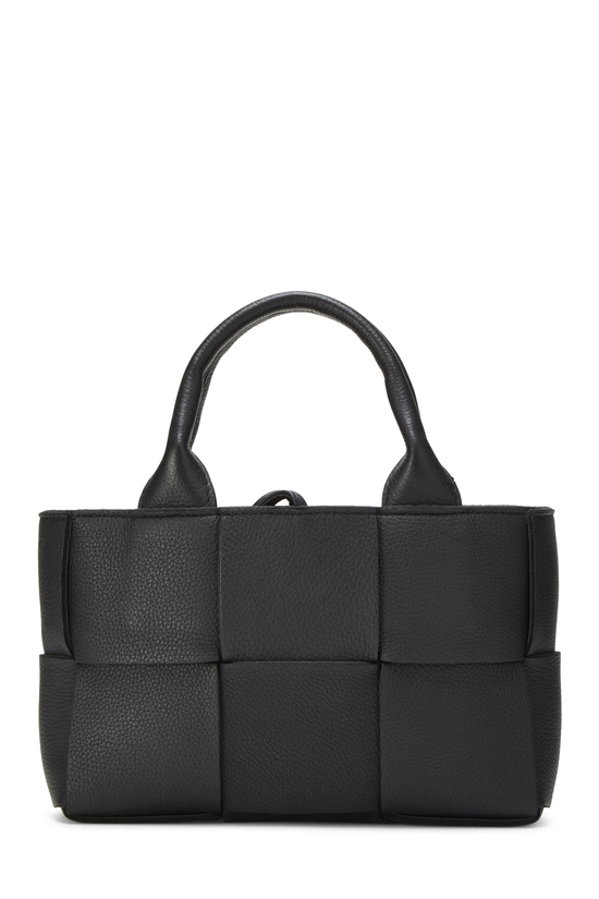 Black Calfskin Maxi Intrecciato Candy Arco Tote, , large image number 0