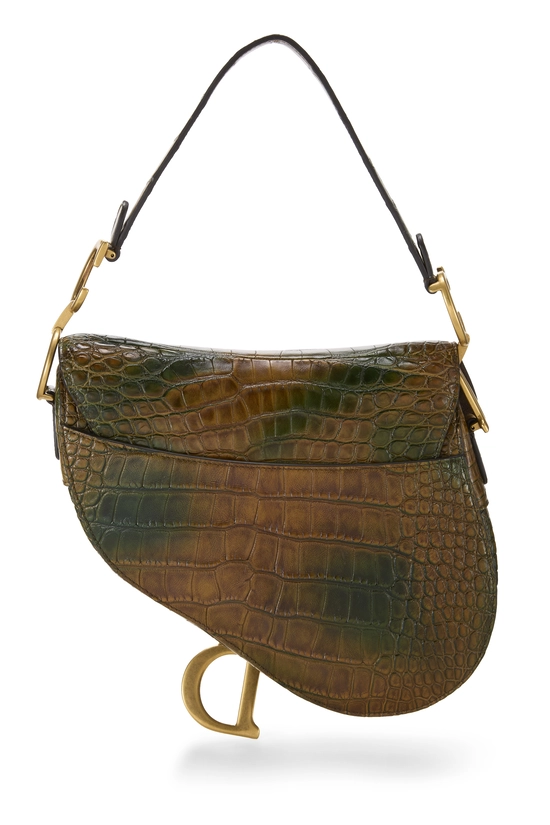 Multicolor Alligator Saddle Bag NM, , large image number 3