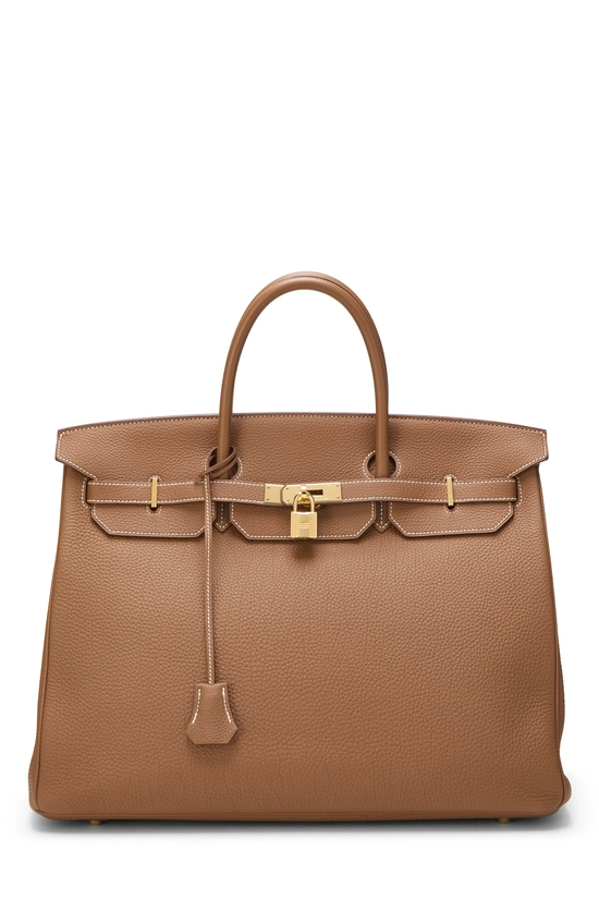 Gold Togo Birkin 40, , large image number 0
