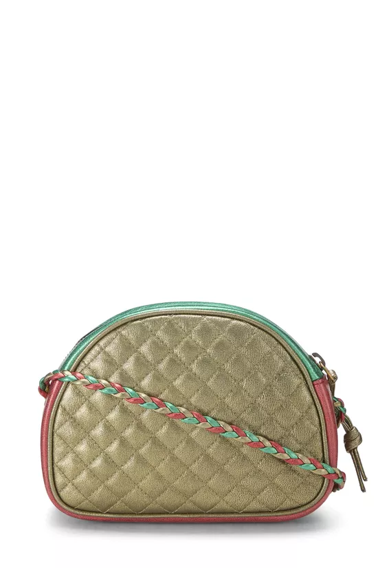 Multicolored Quilted Leather Crossbody Mini, , large image number 3