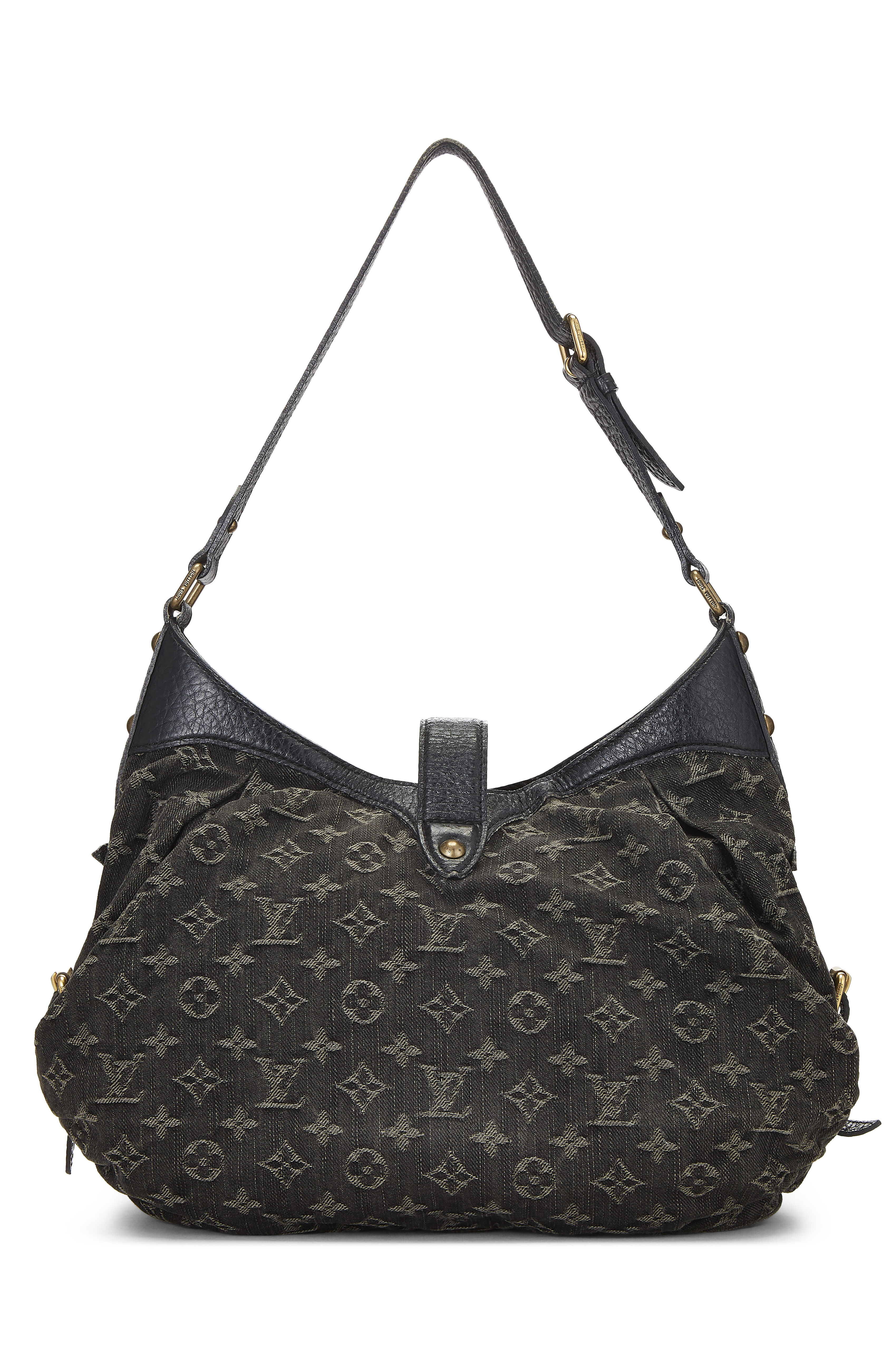 Louis Vuitton Black Monogram Denim 