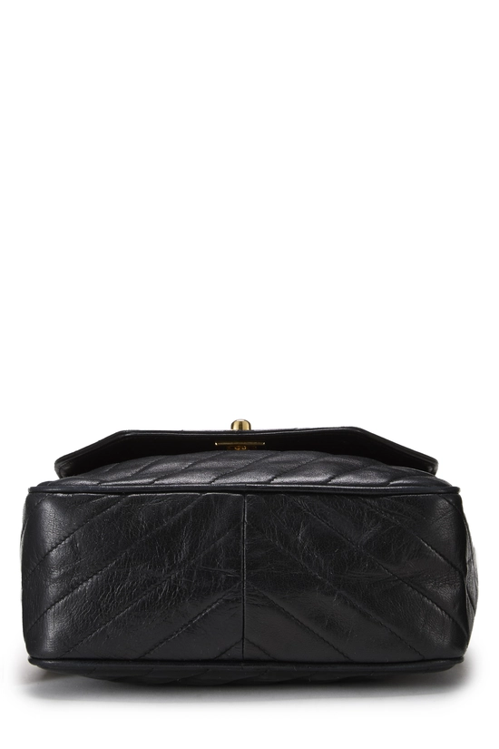 Black Lambskin Diagonal Pocket Camera Bag Mini, , large image number 4