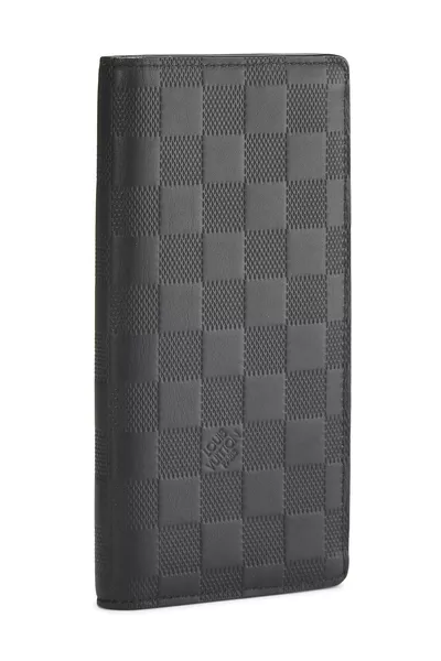 Black Damier Infini Brazza Continental Wallet, , large
