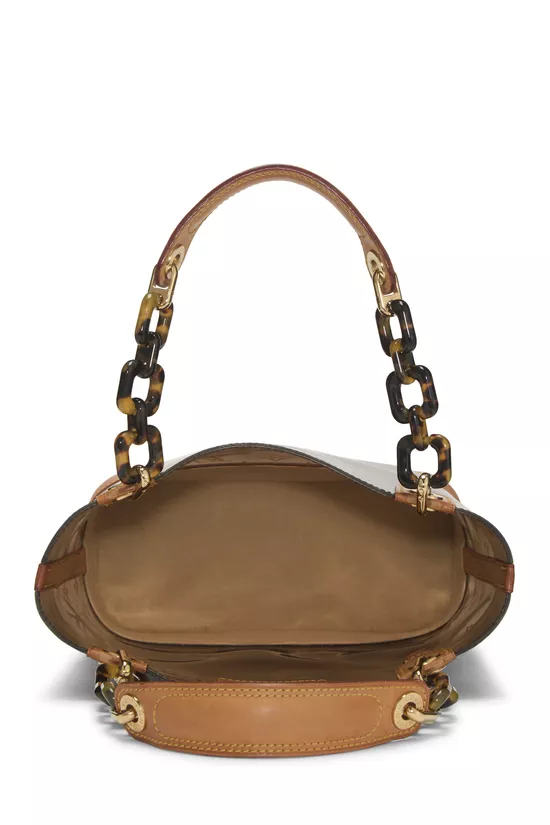 Brown Monogram Ambre Vinyl Cabas PM, , large image number 5